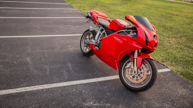 My new Ducati:999 Day One
