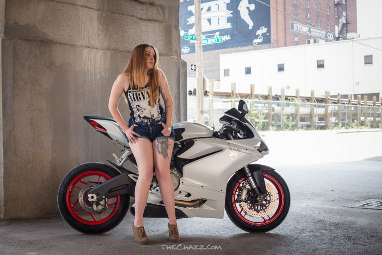 Gabrial and the Ducati 959