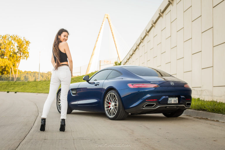 Alice and the AMG GTS!