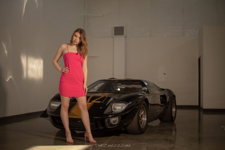 Krosbie with a GT40R!
