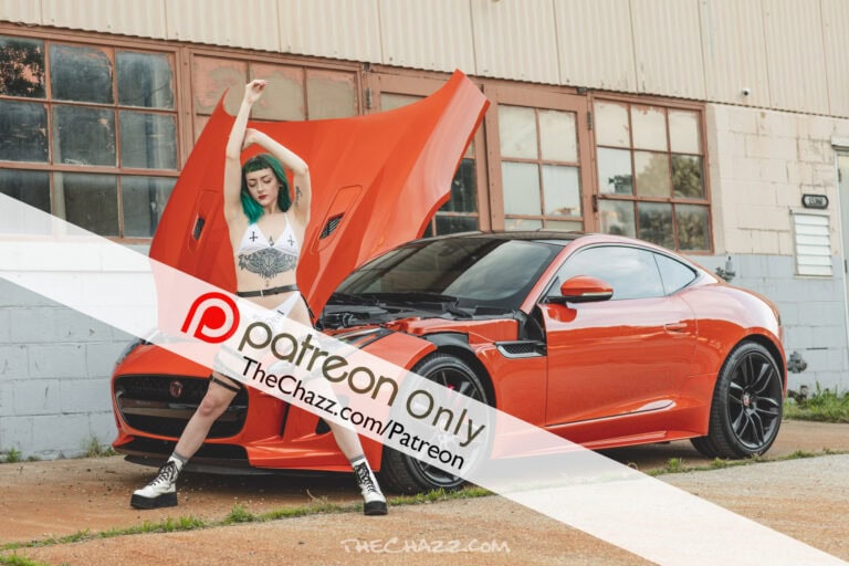 Nikki and the Jaguar F-Type