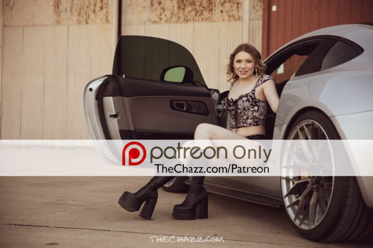 Miranda and the Mercedes-AMG GTS: Premium Automotive Model Photography