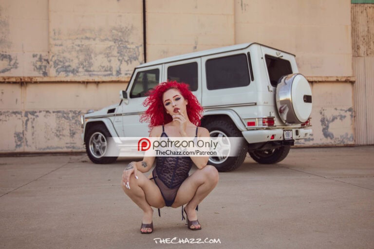 Alex and the G55 AMG: Premium Automotive & Model Photography