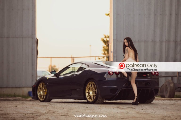Kayla and the Ferrari F430