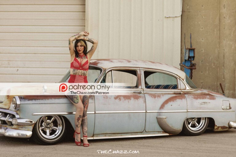 Megan and the 54 Chevy