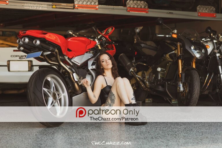 Liz and the MV Agusta