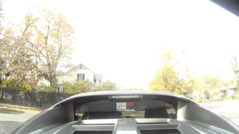 Driving my Lotus Elise under a semi truck