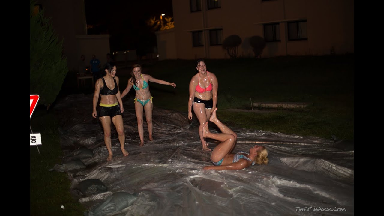 Kunsan AB Waterslide fun!