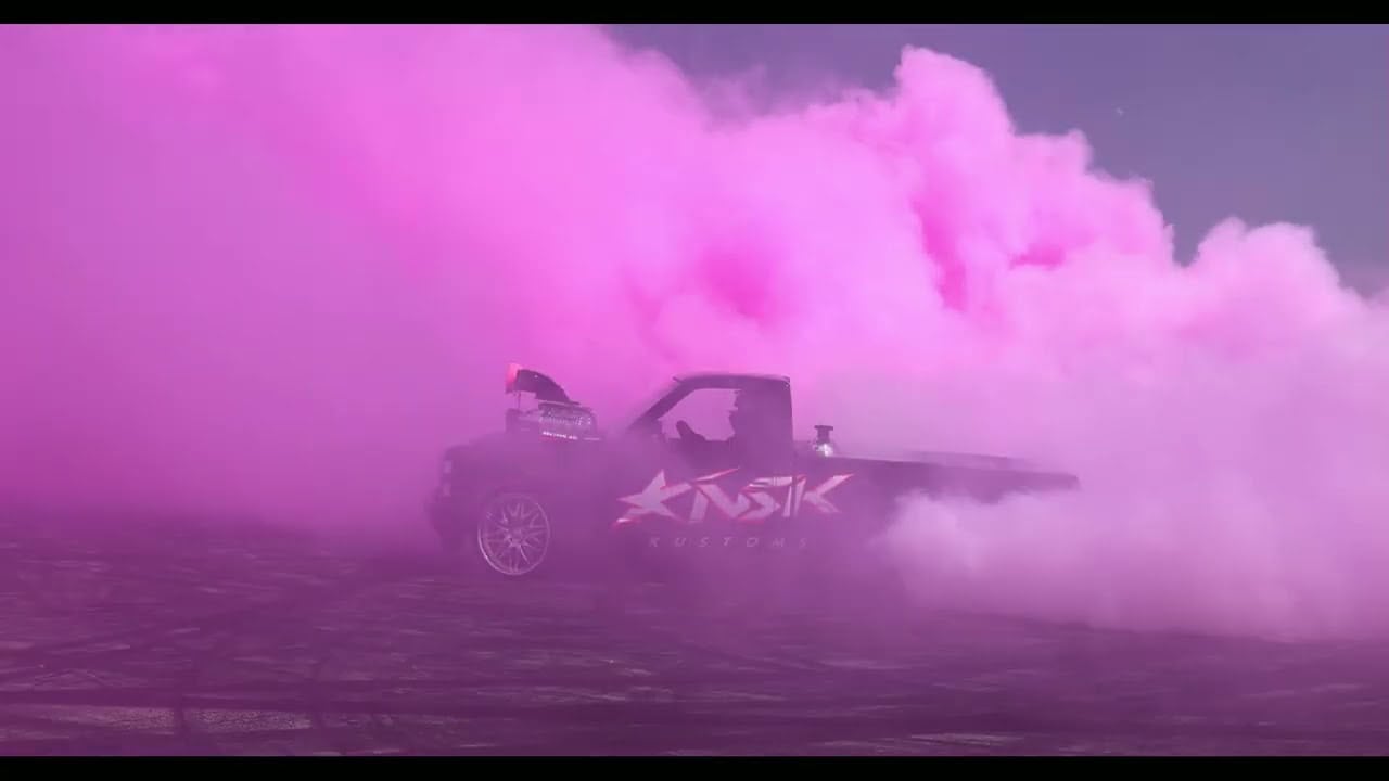 NSKs BLWN Money Silverado Burnout Competition at RPM Revival