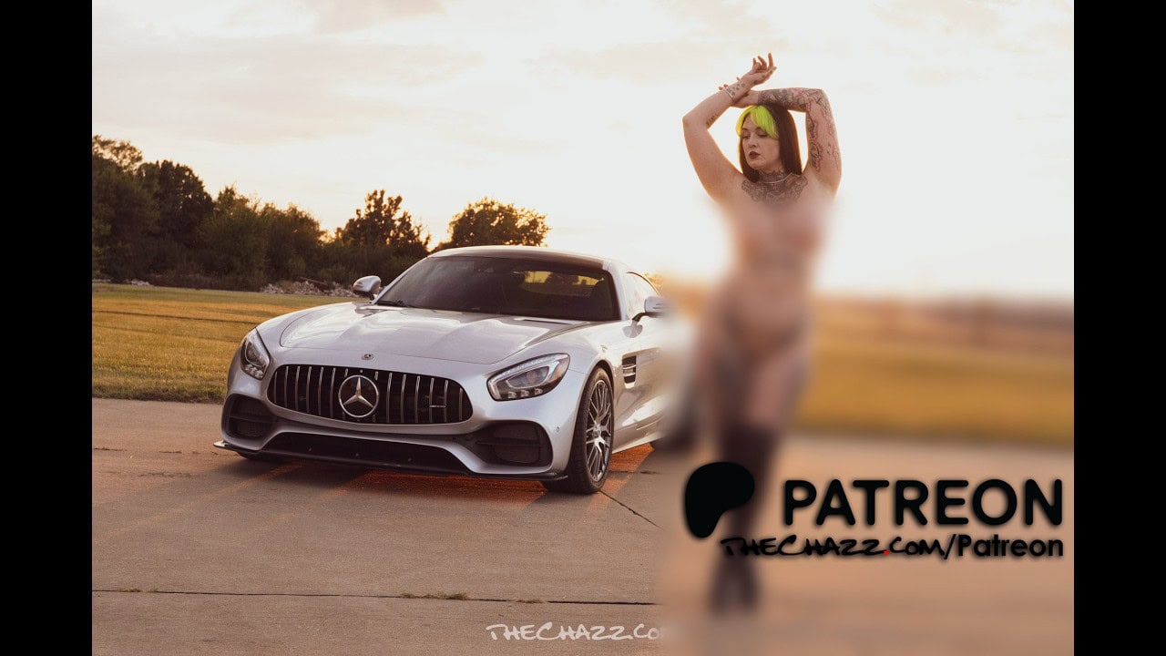 Sunset & Speed: Nikki & the Mercedes-AMG GT-C (Behind The Scenes)