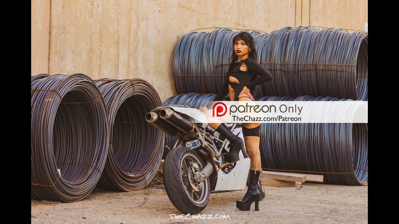 TheChazz.com - BTS With Airia and My Ducati 999