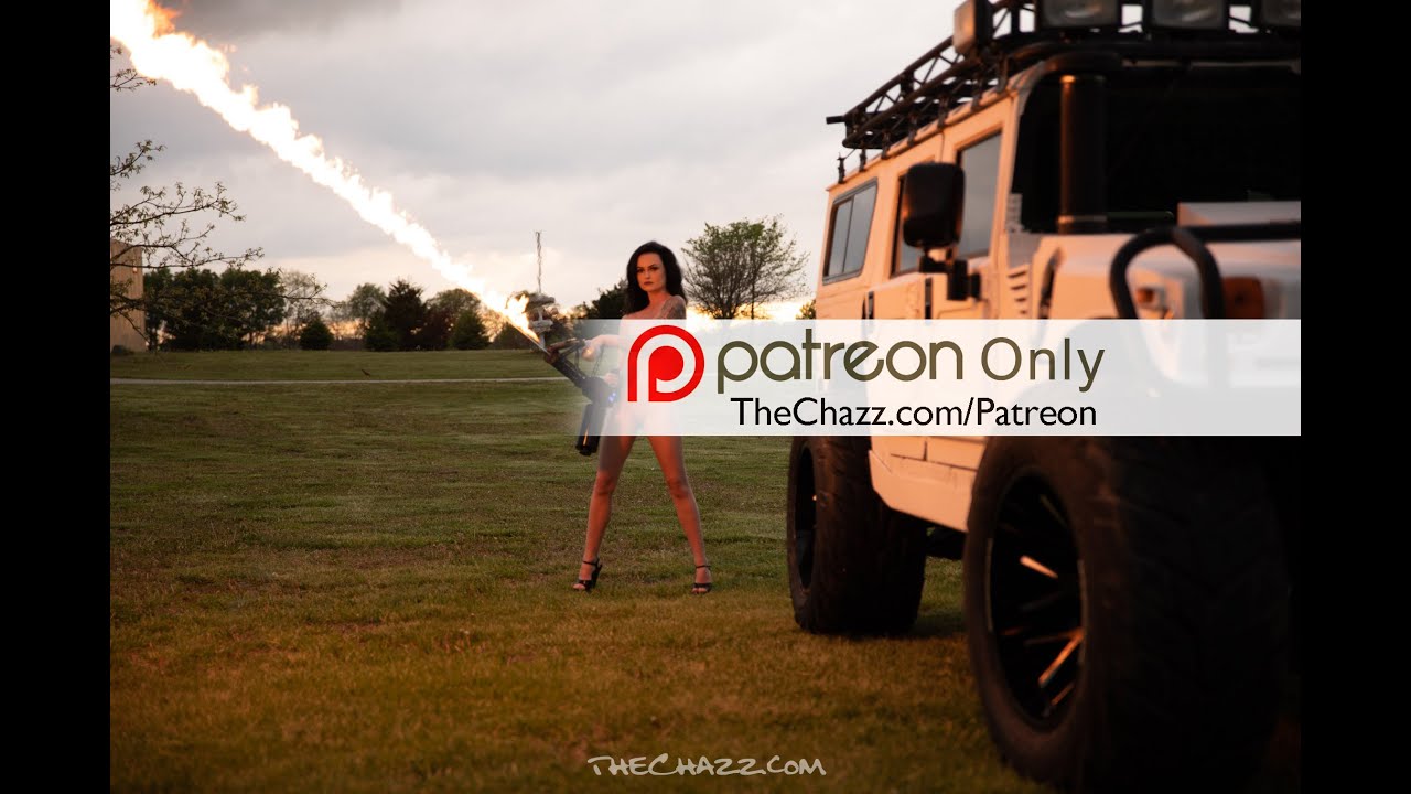 TheChazz.com - BTS With Alex and the Humvee