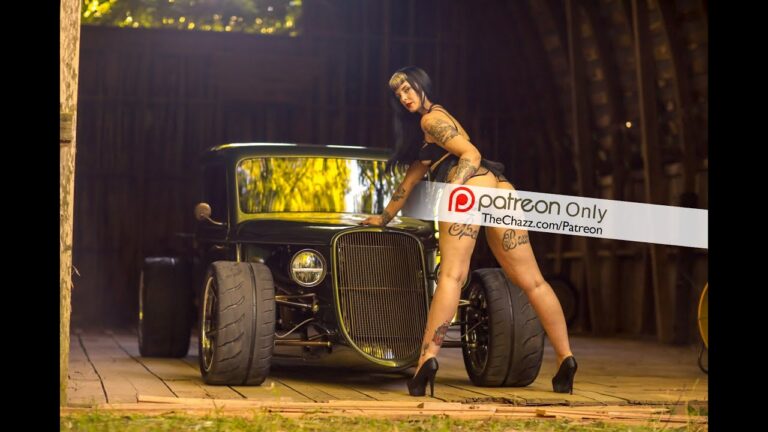 TheChazz.com - BTS With Lindsey and the Hotrod!