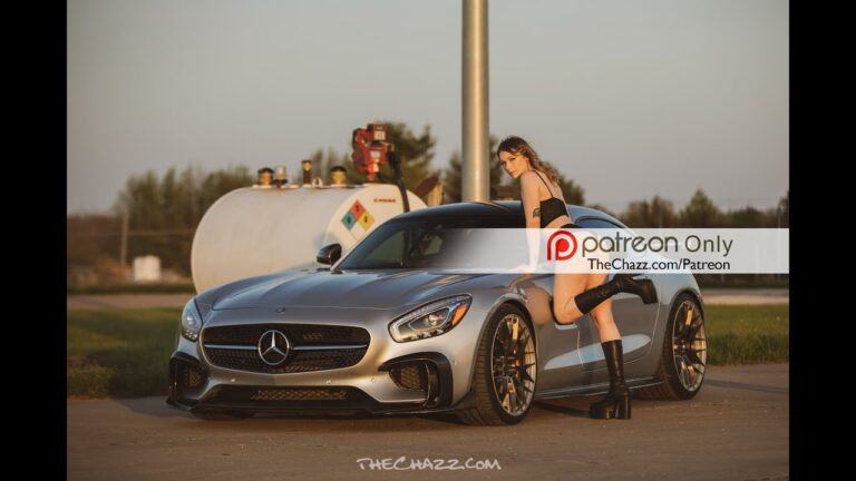TheChazz.com - BTS with Miranda and the AMG GT
