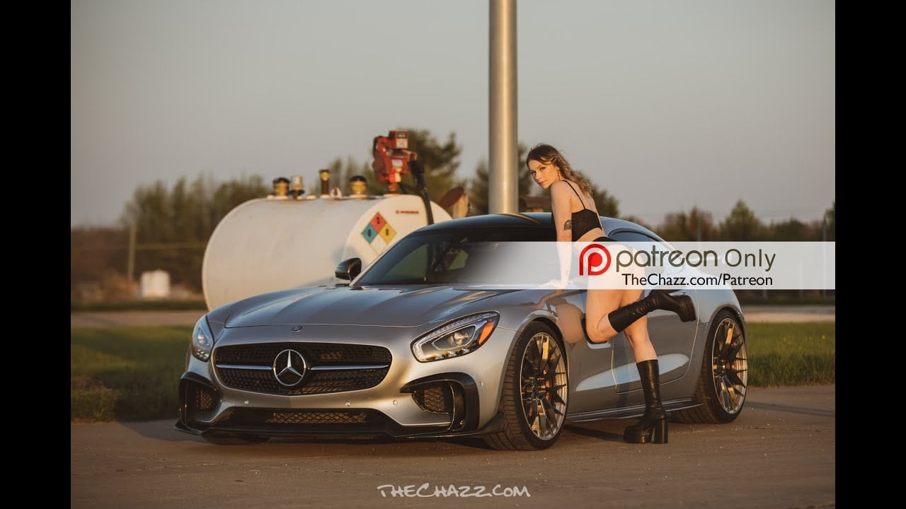 TheChazz.com - BTS with Miranda and the AMG GT