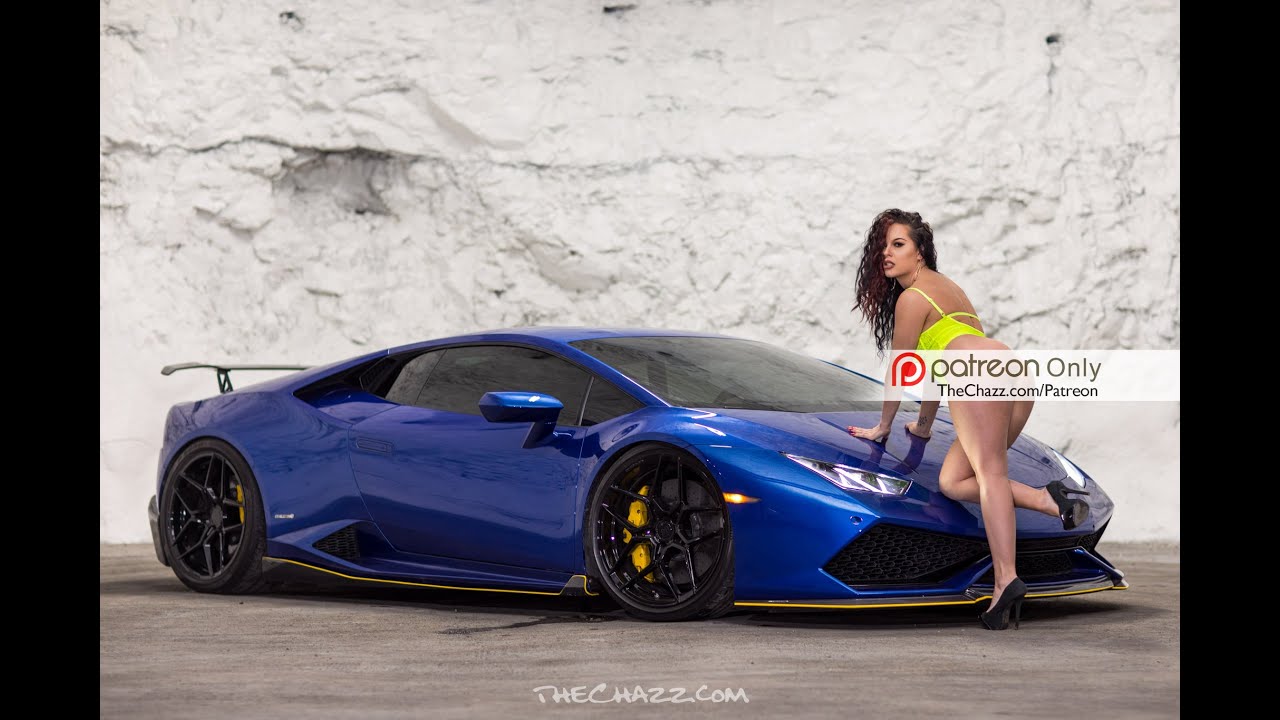 TheChazz.com - BTS with Victoria Loren and the Huracan