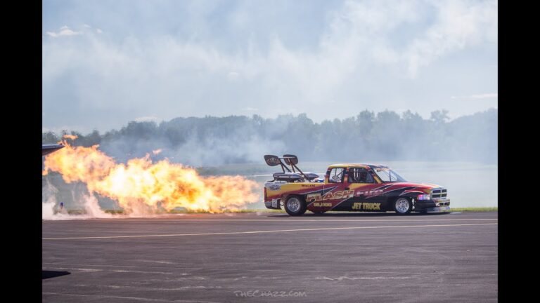 TheChazz.com - Flash Fire Jet Truck 360 Ride Along