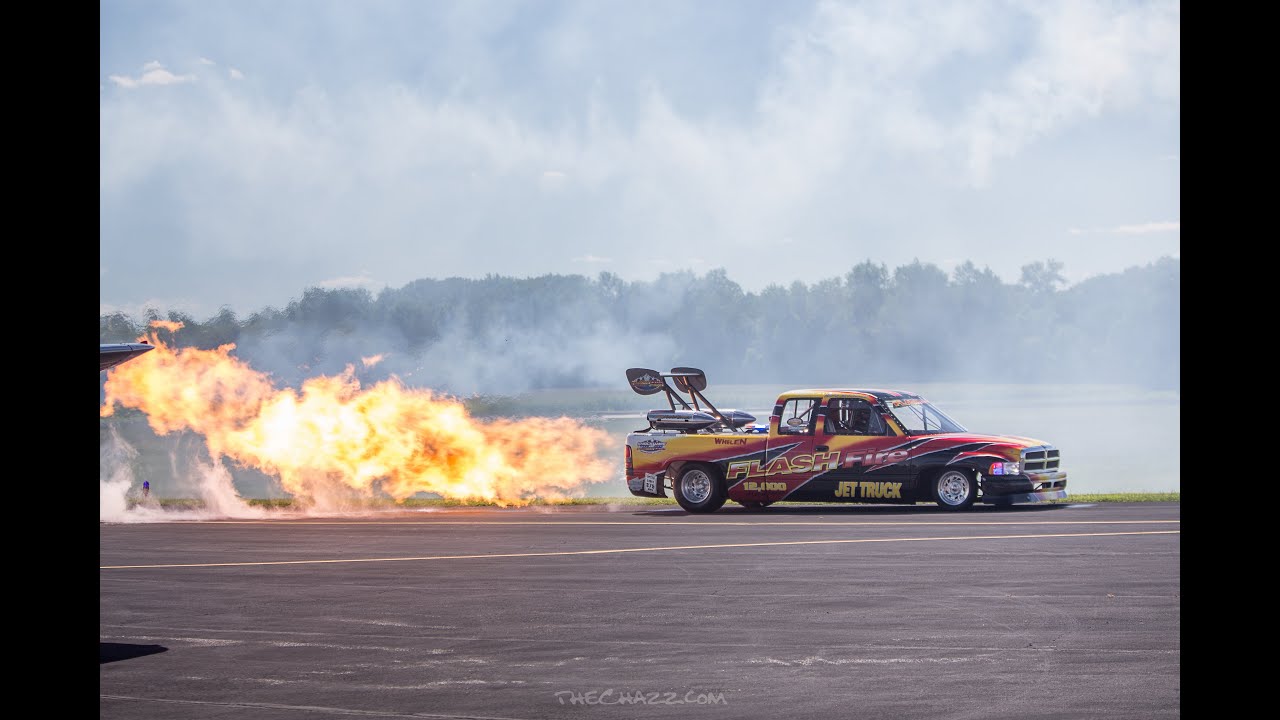 TheChazz.com - Flash Fire Jet Truck 360 Ride Along