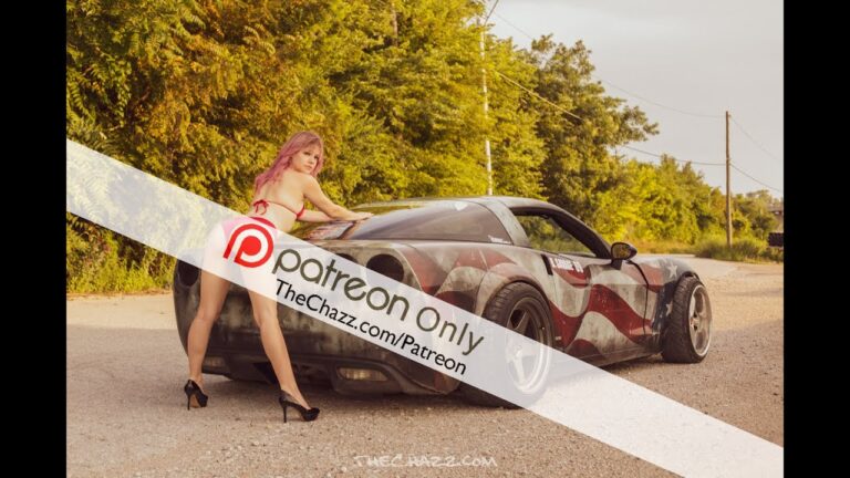 TheChazz.com - Rosie BTS with the Drift Vette!