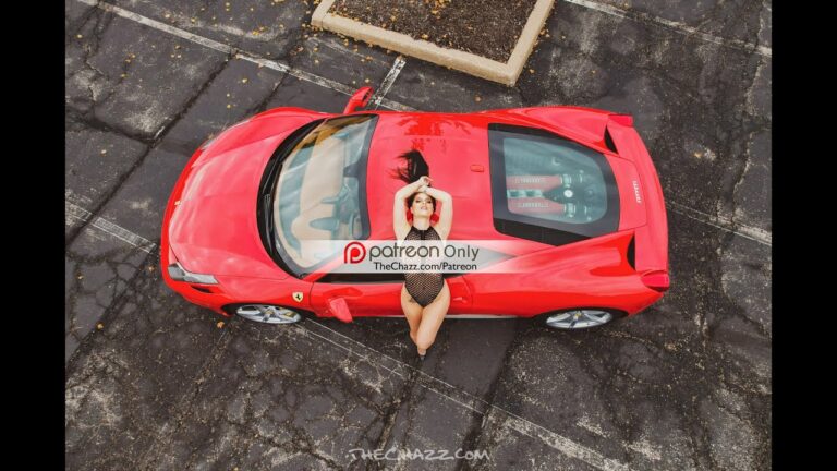 TheChazz.com - Victoria and the 458 Italia