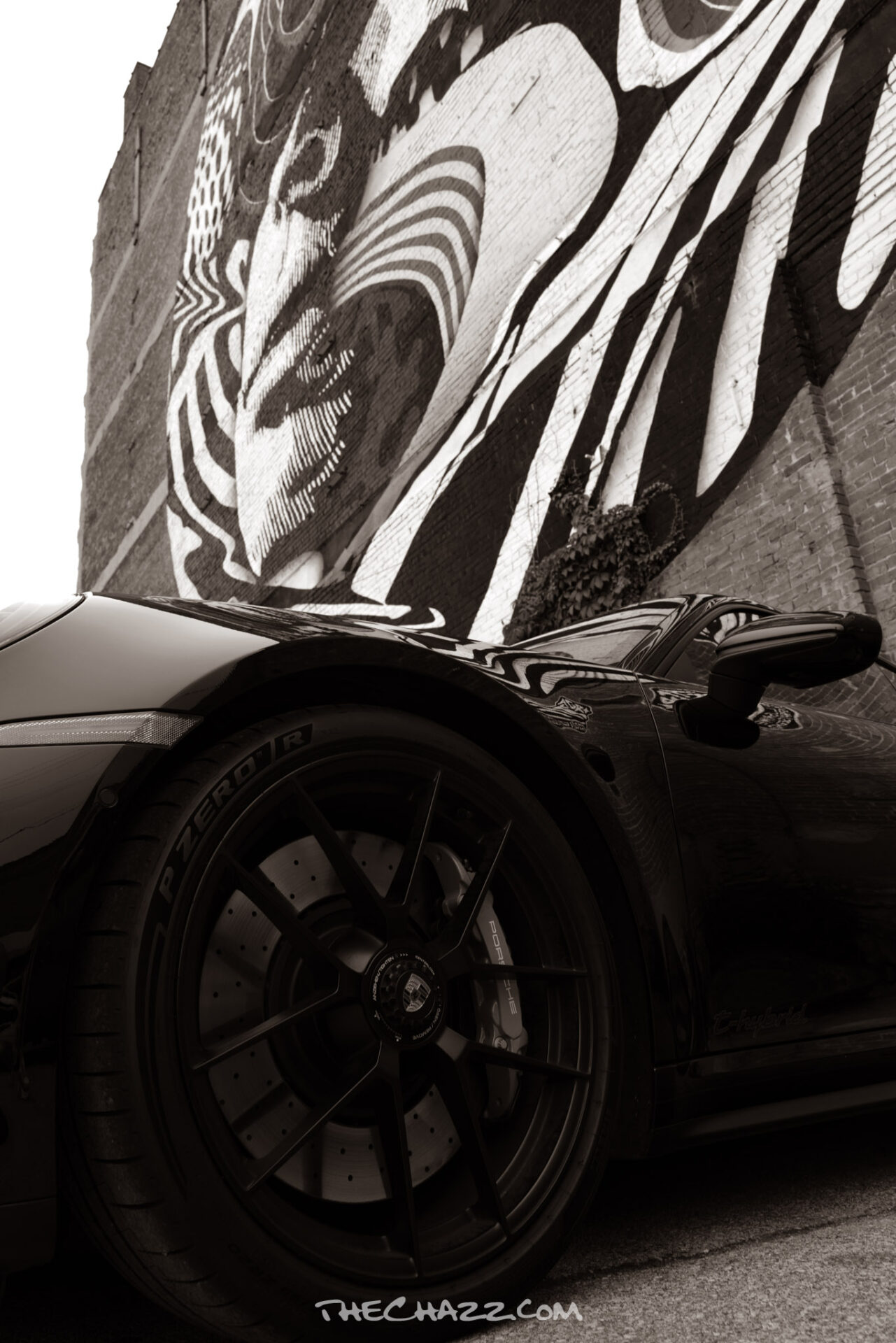 A Sound Garage at the Sound Garage car meet in the Kansas City Westbottoms.