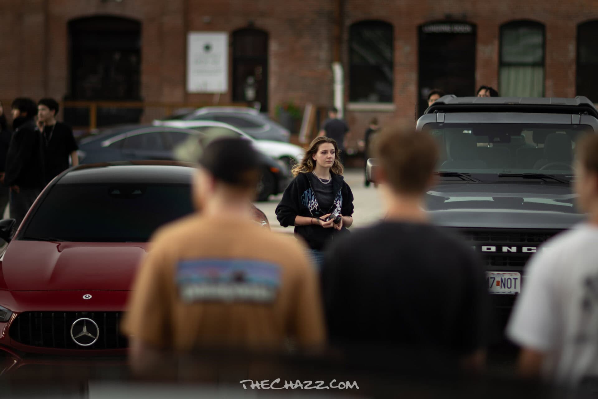 A Sound Garage at the Sound Garage car meet in the Kansas City Westbottoms.